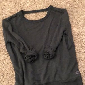 Billabong top with keyhole back